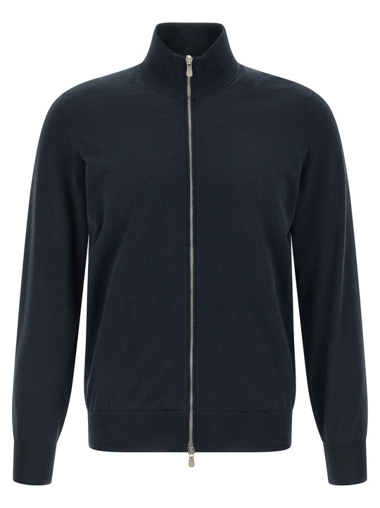 Cotton Cardigan Sweaters And Cardigans Blue