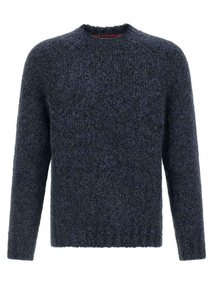 Brunello Cucinelli Buttoned Yarn Sweater Sweaters and Cardigans - Blue | fdfc4d5a5553d3d4d42c35718f318468c8d6ba39