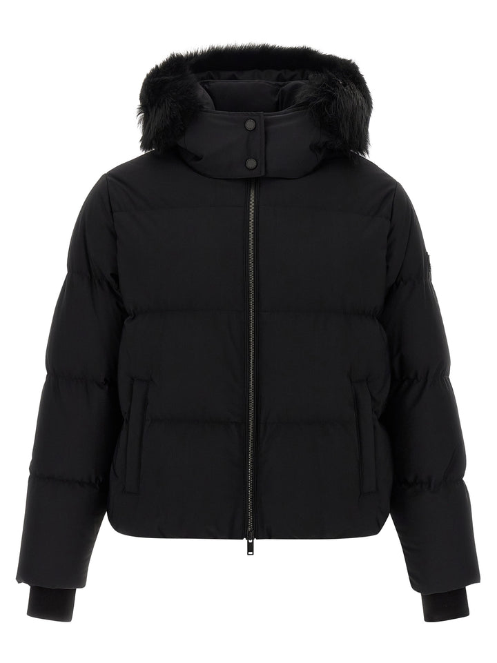 Moose Knuckles Misti Puffer Puffer Jackets - Black | 1e8ae3afc87532f3bf3018368b90b2dc801cda3d