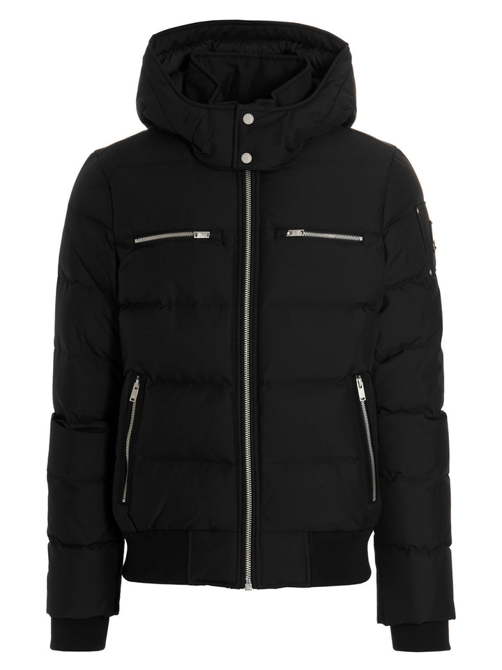 Moose Knuckles Cloud Puffer Jackets - Black | 169645ba125ffb3a98726cd7cff1c0b63d368546