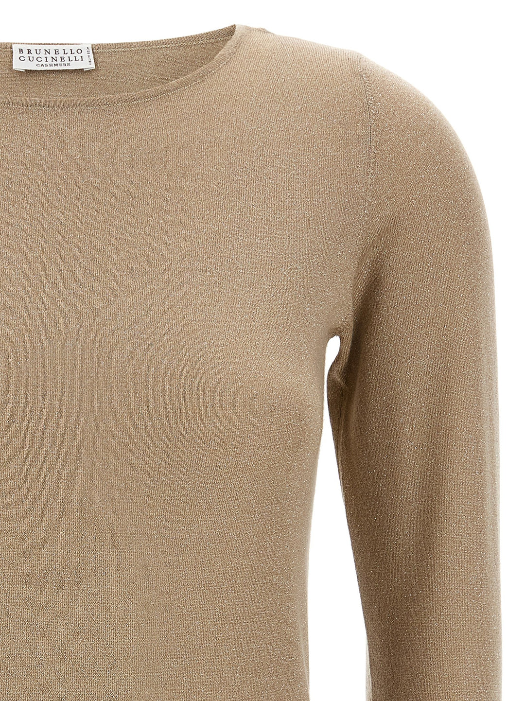 Brunello Cucinelli Sparkling Sweaters and Cardigans - Gold | 95a8f08eafdd37b8ff5e5941f20027d2115b12e5