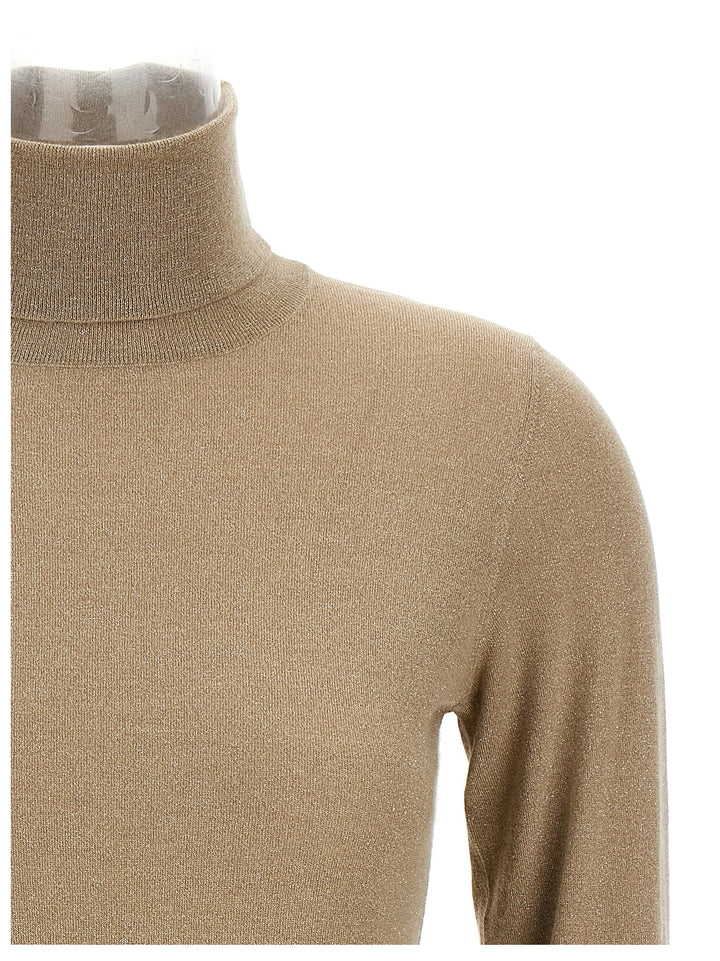 Brunello Cucinelli Sparkling Sweaters and Cardigans - Gold | 458e32609ac1ec7ab79ea6fc4afe3d43beccb428