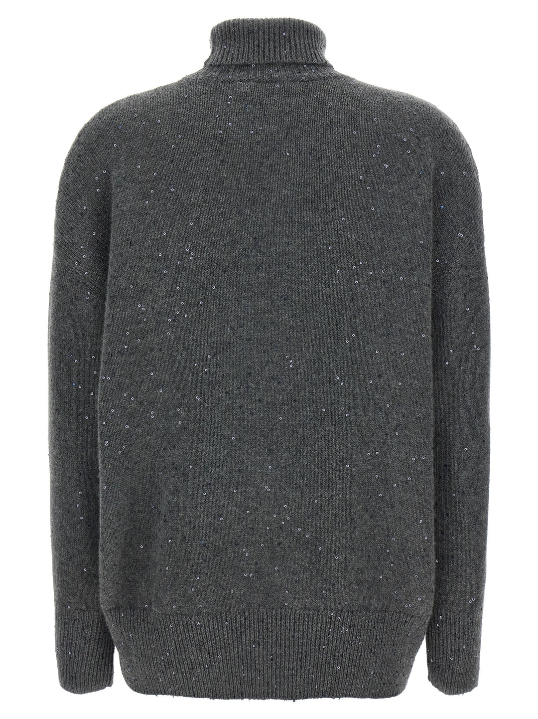 Brunello Cucinelli Sequin Sweater Sweaters and Cardigans - Gray | 4eb963b62970db9936de04569b38aafd6952b5b2