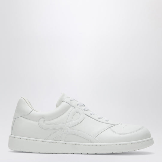 Jambo Sneakers In Soft White Grained Calfskin