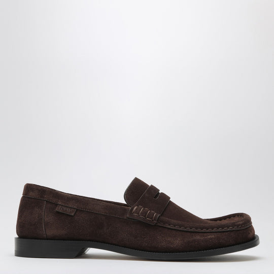 Campo Loafers In Brown Suede Calfskin