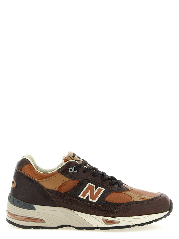 New Balance Made In Uk 991v1 Sneakers - Brown | 7819a7257b25e04e97943ba05d1646cf27855f56