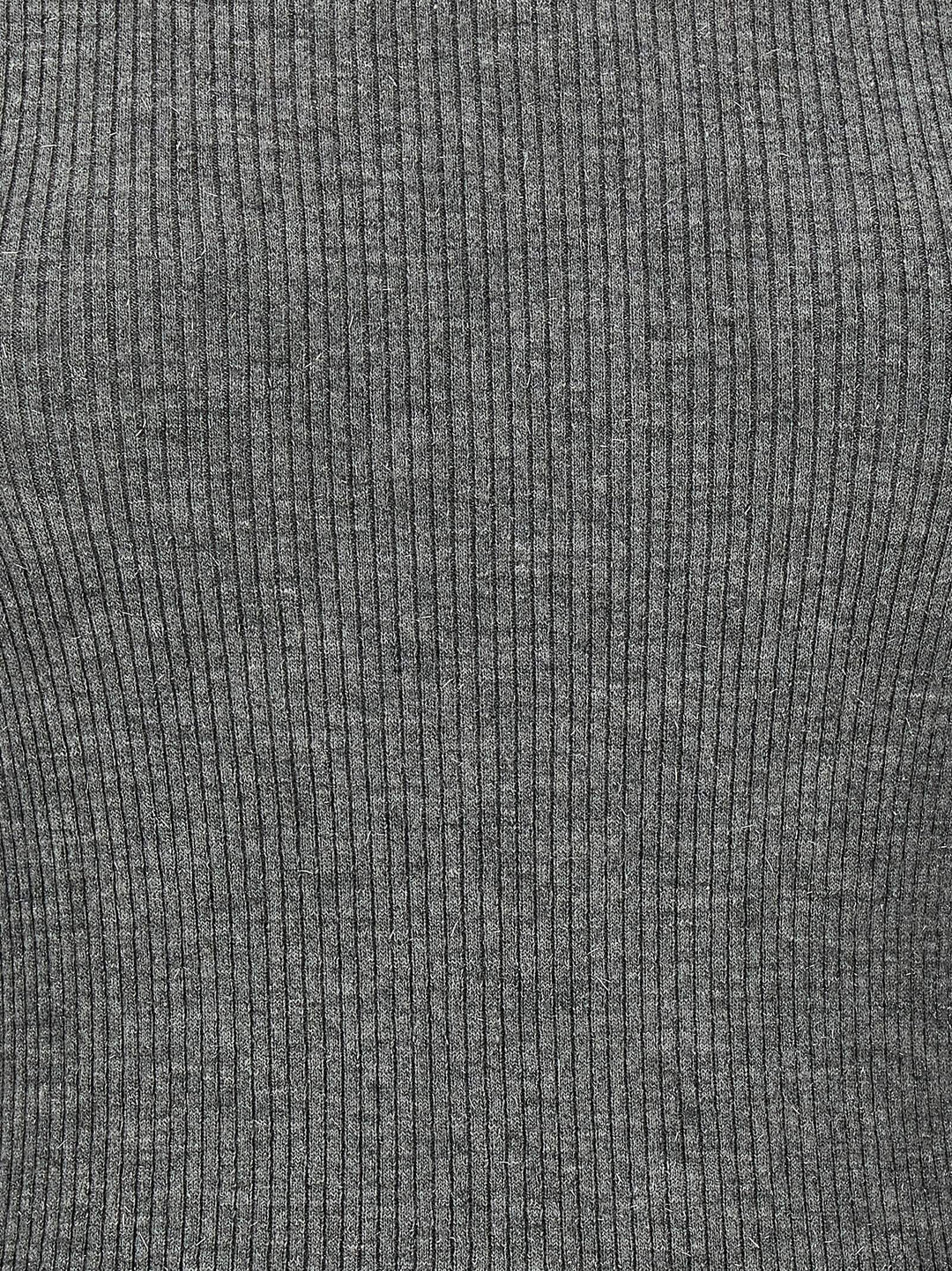 Brunello Cucinelli Lurex Ribbed Sweater Sweaters and Cardigans - Gray | f35af0cb97d0e8a629d7dc7b5837e5b612bd91ec