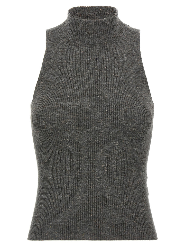 Brunello Cucinelli Sparkling Tops - Gray | da6f9556ebe05c1cc6eaf075f74a2d12bb71d9b5