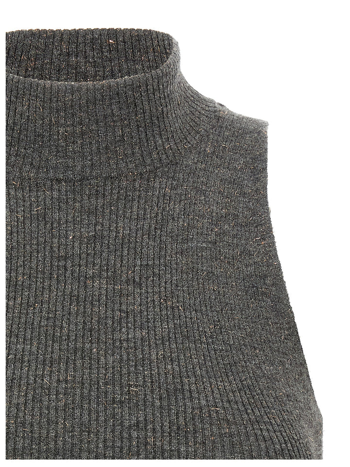 Brunello Cucinelli Sparkling Tops - Gray | b6c7aba4904454a4fe7dcb6ca8fe50fe9737de63