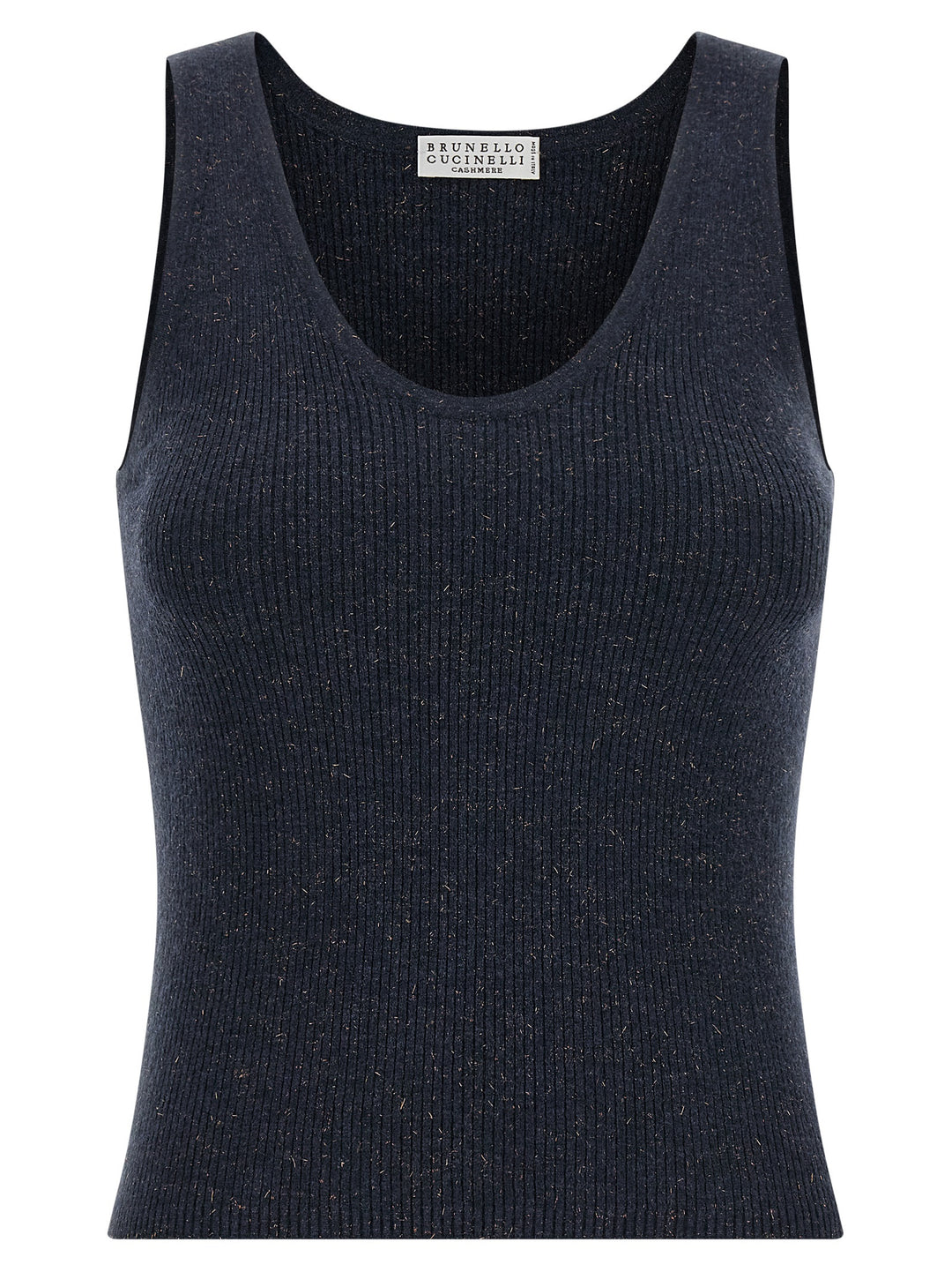 Brunello Cucinelli Sparkling Tops - Blue | 450459ba1cf62c65335d6bb6625c4c24b5ae2933