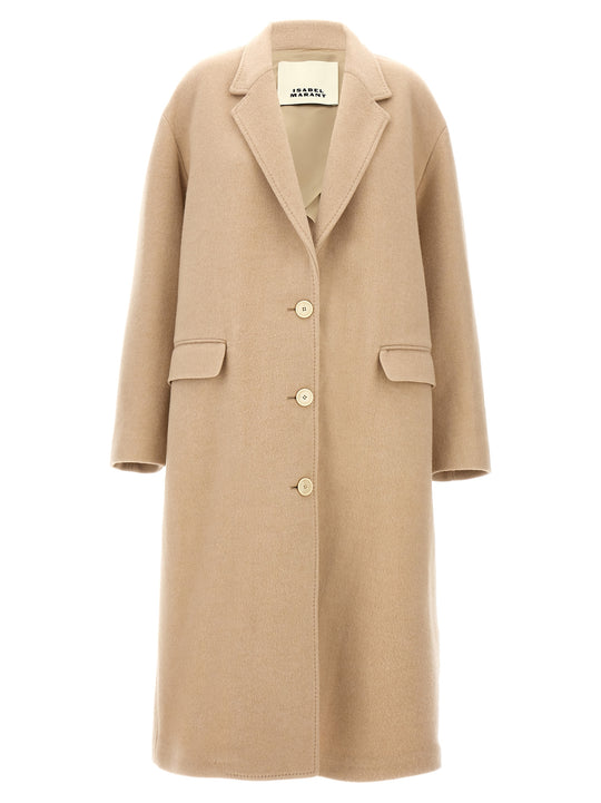 Efezia Coats And Trench Coats Beige