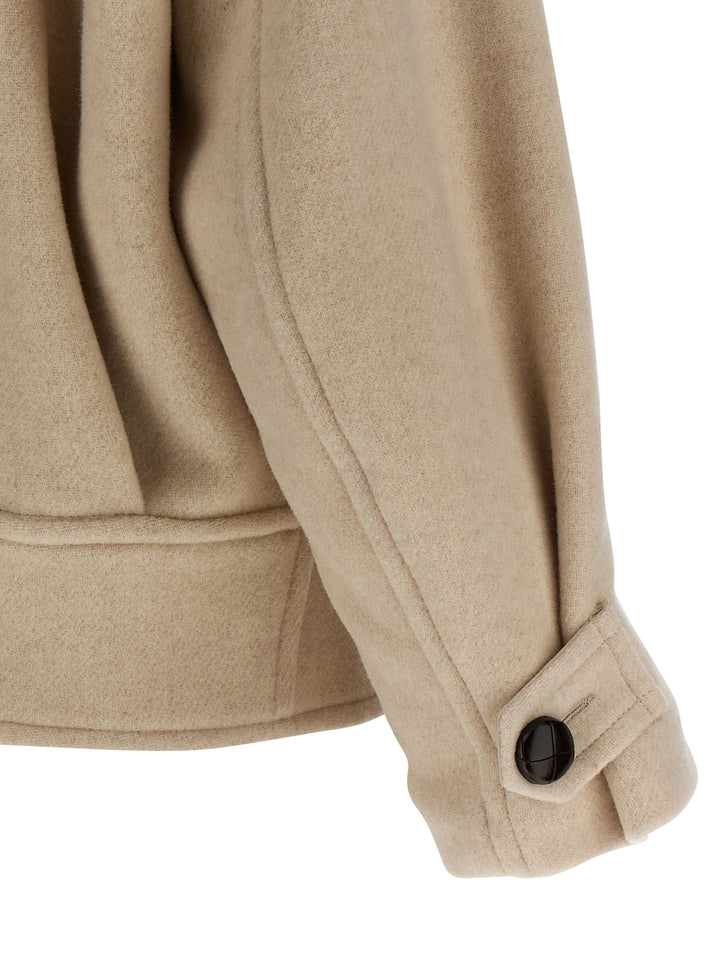 Isabel Marant Hanis Coats and Trench Coats - Beige | 30b0d71a64fc5d5c3019a9fe7c41f1bda6a8a26b