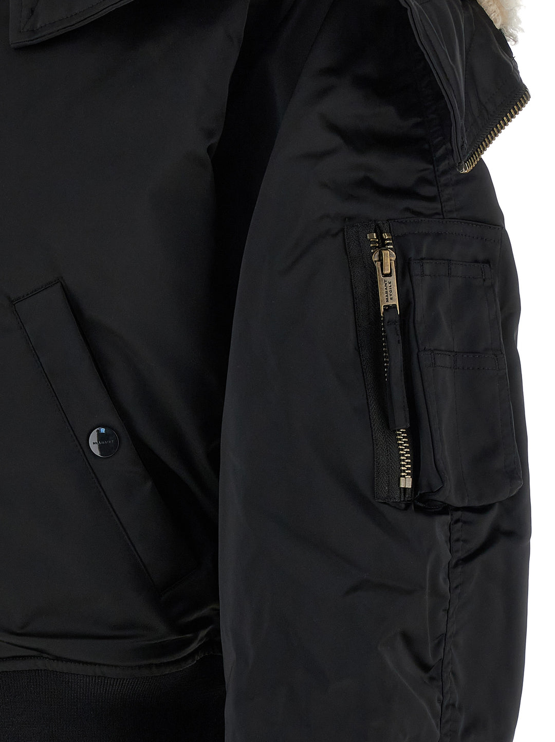 Marant Etoile Elisa Puffer Jackets - Black | da3b0186f2c7fc7cb4f27000e0dce6cb1feae545