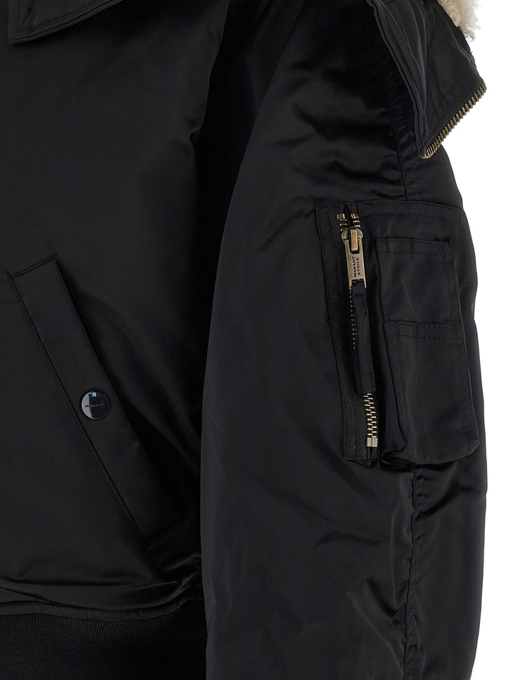 Marant Etoile Elisa Puffer Jackets - Black | da3b0186f2c7fc7cb4f27000e0dce6cb1feae545