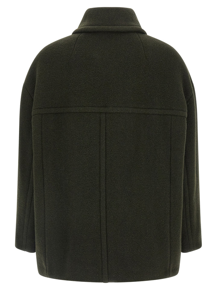 Isabel Marant Fiby Coats and Trench Coats - Green | 9565cf6044b29478c7fa9c85a05079d1f4b3bd5d