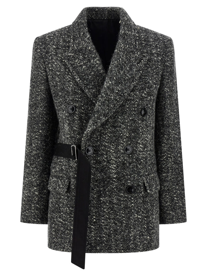 Isabel Marant Ezzia Coats and Trench Coats - Black | 73bbdc39436c4fbdb775b18f99088d23c3b2ad69