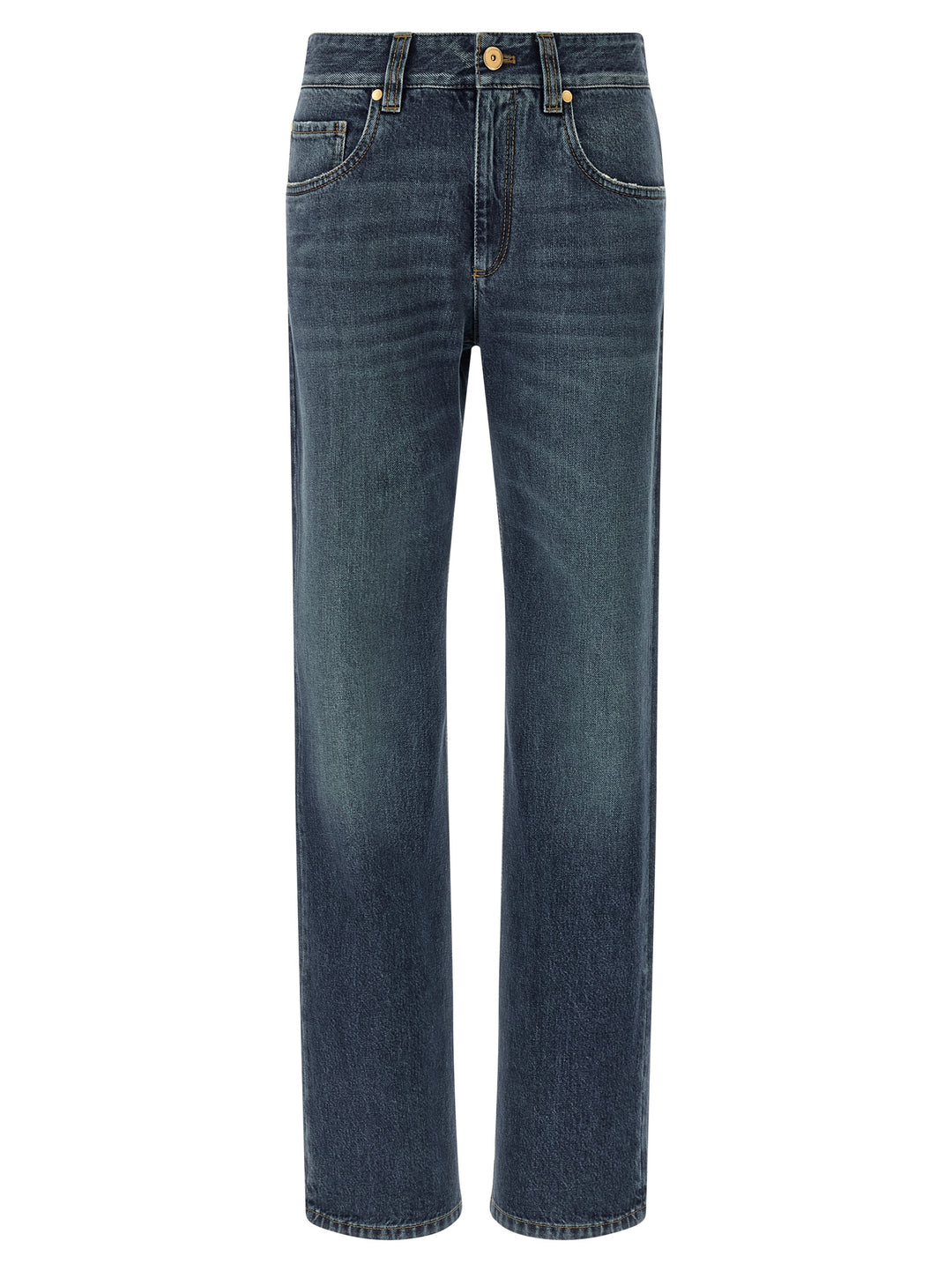 Brunello Cucinelli The Column Jeans - Blue | ae928c0faf262e09be735ba9ee1c049886af1159