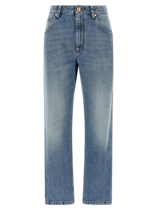 The Straight Leg Jeans Blue