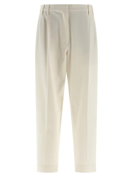 Slouchy Pants White