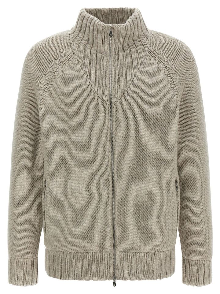 Brunello Cucinelli Padded Cardigan Sweaters and Cardigans - Multicolor | b9cd9f9b1d2dc6cb62c4e5c87ee989cab09fb811