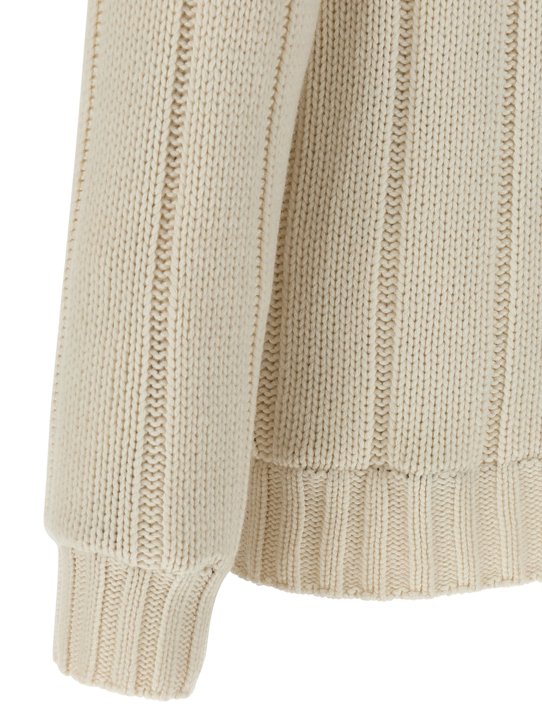 Brunello Cucinelli Knitted Down Jacket Puffer Jackets - Beige | 3de179e373fd6b426e6c14b5e3eaa72ceb598f9d