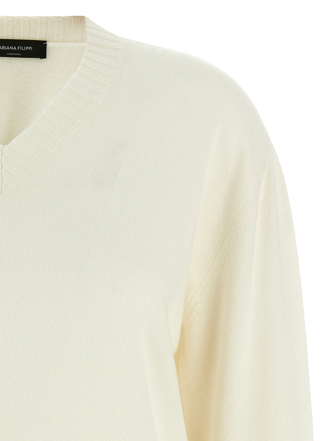 Fabiana Filippi Jewel Detail Sweater Sweaters and Cardigans - Beige | e24654d198498327cafb201b54fb0659d18677e1
