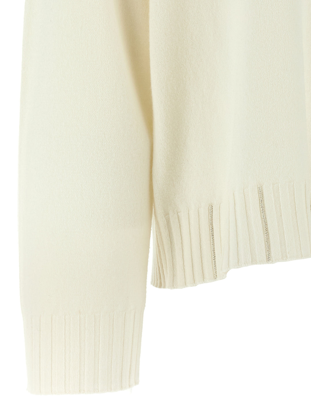 Fabiana Filippi Jewel Detail Sweater Sweaters and Cardigans - Beige | a323445986fe84d22d20580a2fc75798a5e3b8de