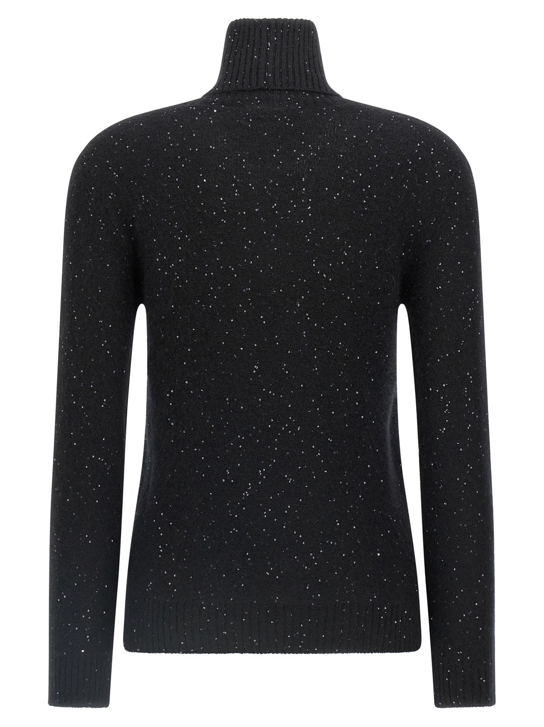 Fabiana Filippi Sequin Turtleneck Sweater Sweaters and Cardigans - Black | 7e9568fd45925f31aa195fa165ccac5d6e7f700b