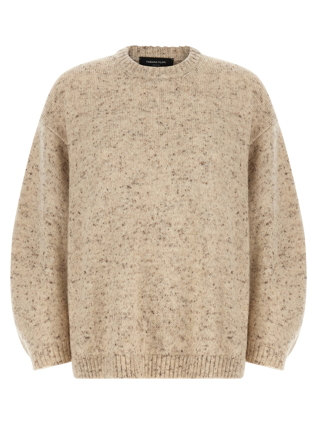 Fabiana Filippi Melange Wool Sweater Sweaters and Cardigans - Pink | c7f06696d9501f77e8edf39e60ccf81b24eed5da