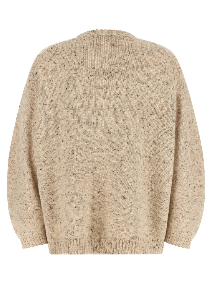 Fabiana Filippi Melange Wool Sweater Sweaters and Cardigans - Pink | 421dc2a6572eb10a4ed17e53b4c8b41dcc3b9e93
