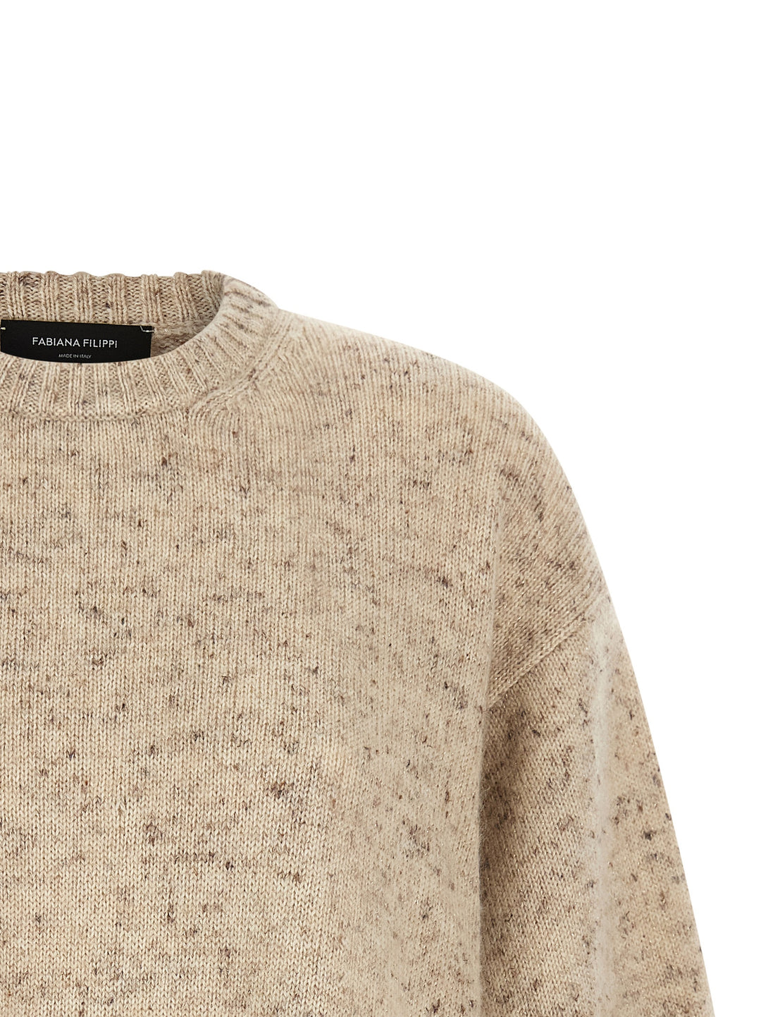Fabiana Filippi Melange Wool Sweater Sweaters and Cardigans - Pink | a5d2d0660b7c5bd6f6f05cbbd899008e2aeeee78