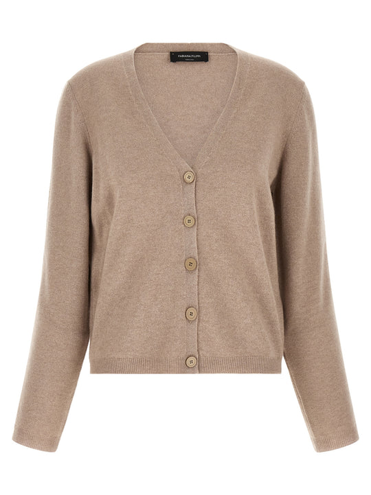 Filo Diamante Sweaters And Cardigans Beige