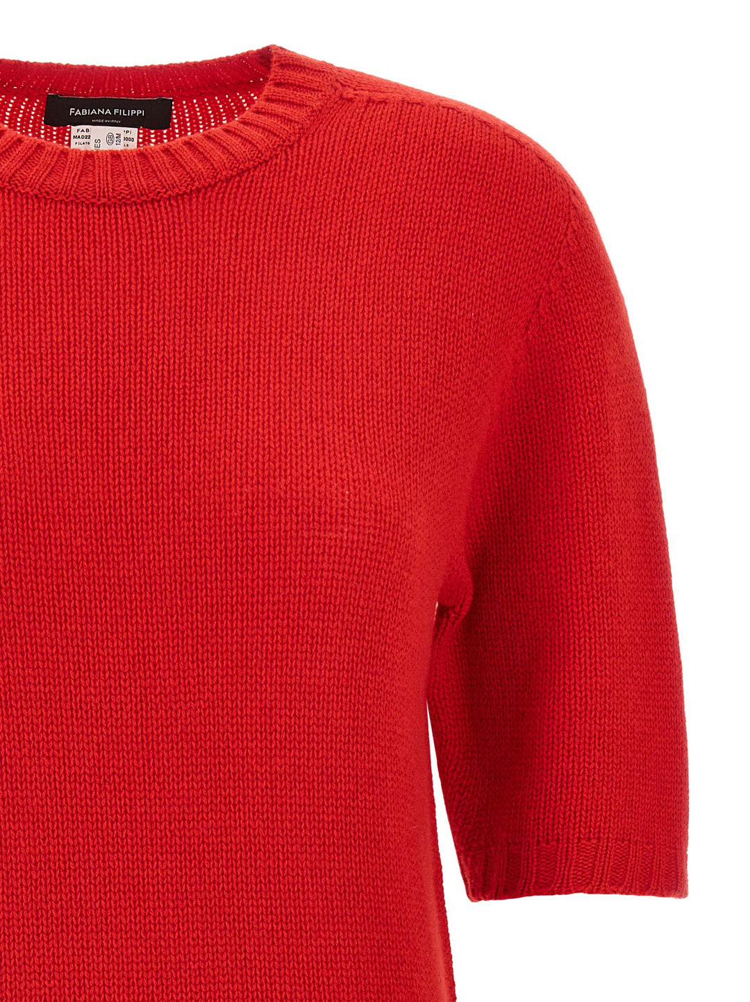 Fabiana Filippi Cashmere Sweater Sweaters and Cardigans - Red | eee0004252cbb4a4a6c2f919792f5b70f64dec54