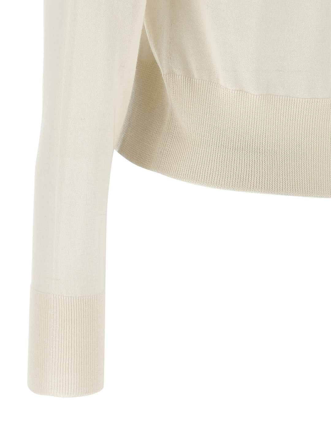 Fabiana Filippi Crystal Cardigan Sweaters and Cardigans - White | 12fffac9ba597cef97513c228c22932304fb10ac