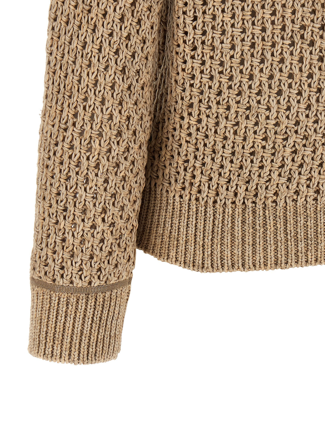 Fabiana Filippi Mouliné Yarn Sweater Sweaters and Cardigans - Brown | fabca0e2cb955a7a0043dc84e944844d6b45263f