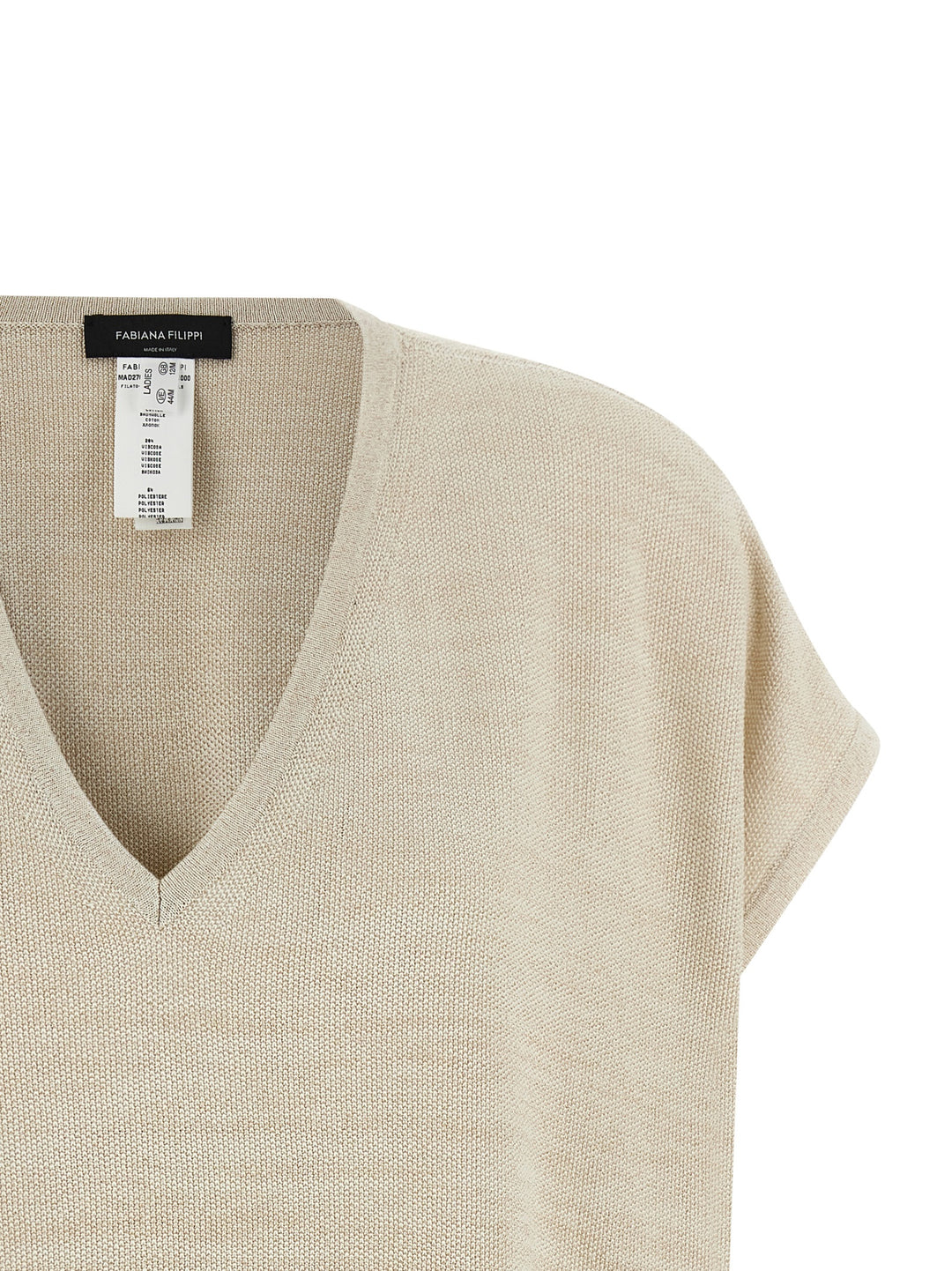 Fabiana Filippi Lamé Thread Sweater Sweaters and Cardigans - Gold | 10fecfc561d7dbb6aba935c351d262c5c744bd29