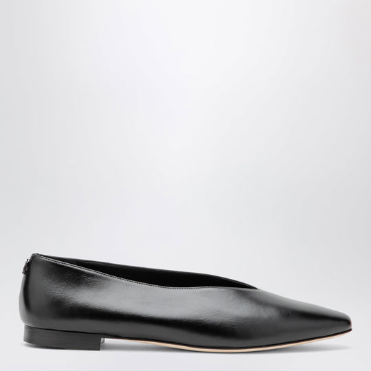 Margot Ballet Flats In Black Leather