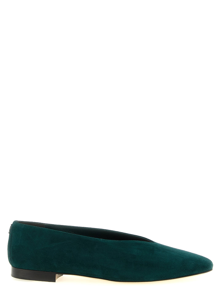 Jimmy Choo Margot Flat shoes - Green | 00f01296b1336fb79b8686b39389cdf453286fb9