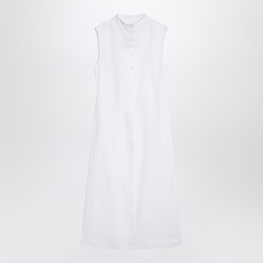 White Shirt Dress In Cotton