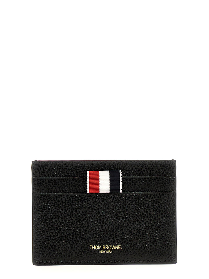 Thom Browne Single Wallets and Card Holders - Black | 86ed6205fae394096d55263d95f446b17c0fcb1b