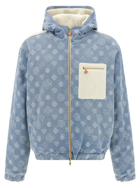Monogram Reversible Jacket Puffer Jackets Multicolor