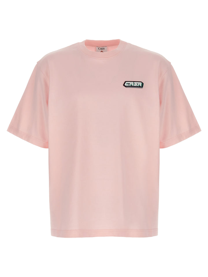 Casablanca Casa Racing T-shirt - Pink | 327cfd84a9788098aada68d20138e623a7dc7f7a