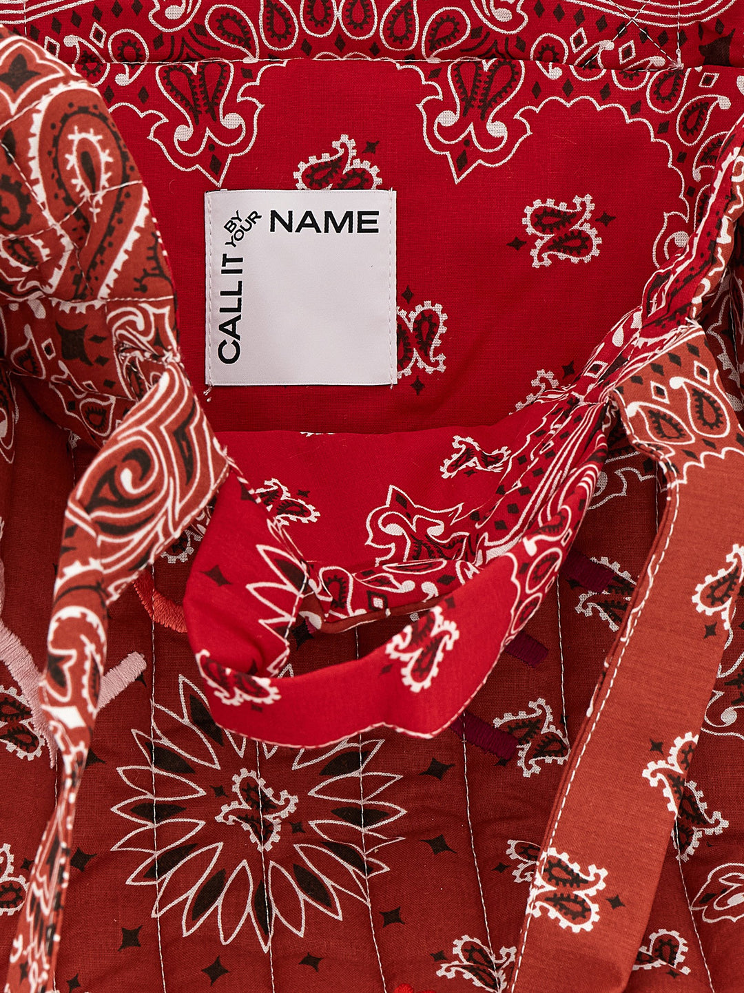 Call It By Your Name Cabas Tote Bag - Red | cb897b1e3ecea8cae9d666fdf95a860ddeb43afc
