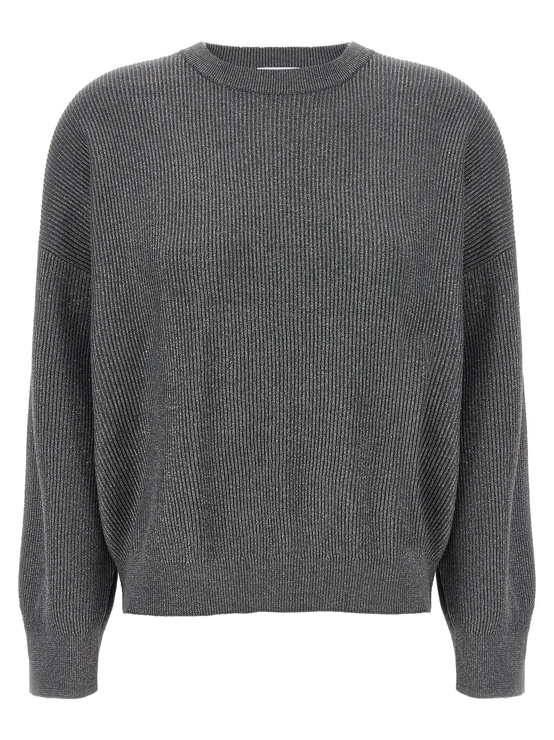 Brunello Cucinelli Sparkling Sweaters and Cardigans - Gray | 303c6d38f0271685a4d8cbf72b9a5195aea5b1e5