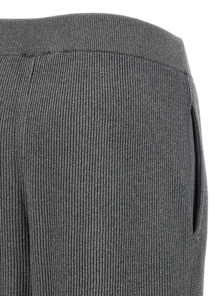 Brunello Cucinelli Sparkling Pants - Gray | 504714049d3e8b8af62ea1fe9c83a23a5093183c