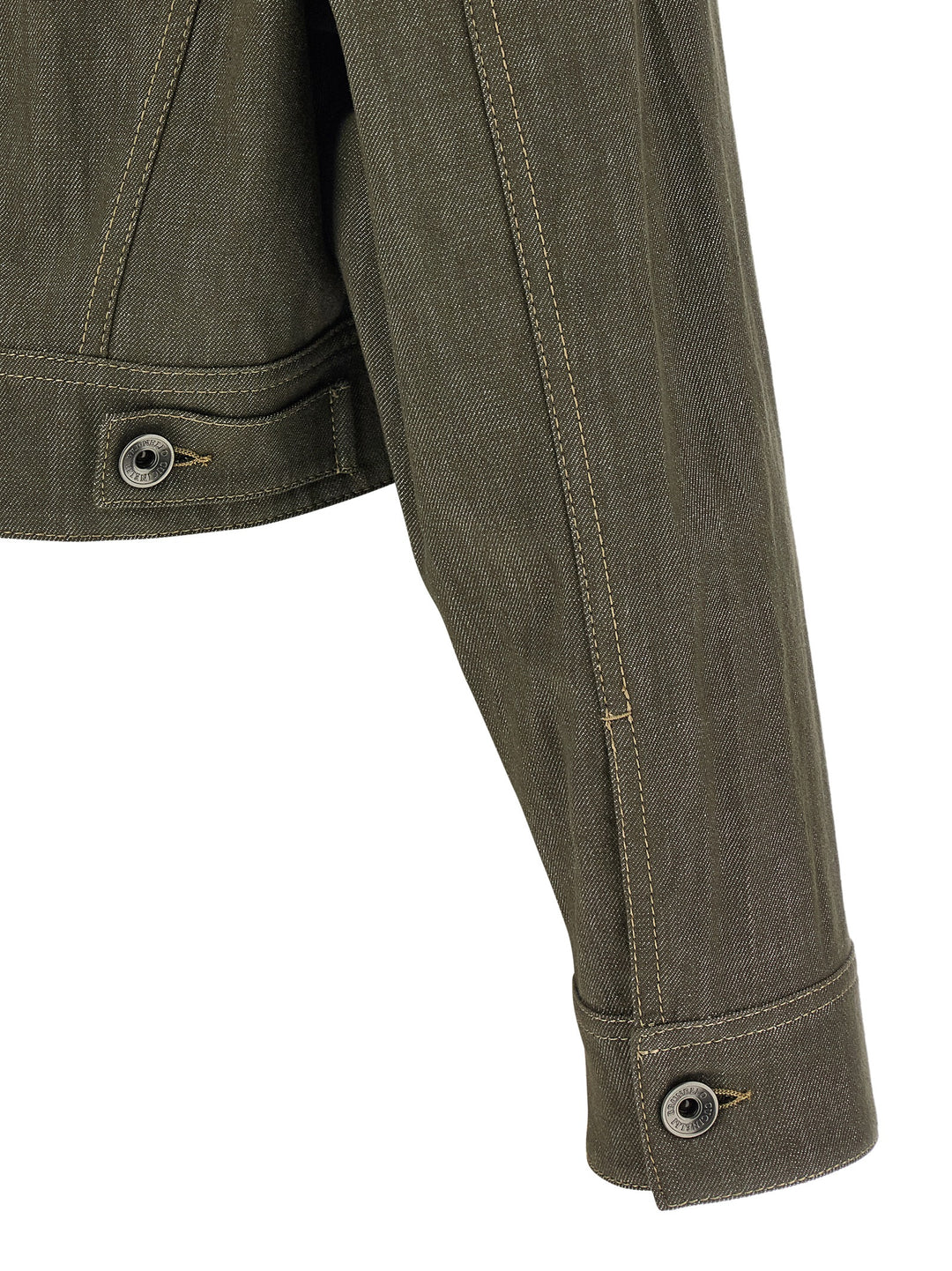 Brunello Cucinelli Cropped Jacket Puffer Jackets - Green | a5987a50a58bcd8f763e4a4e9e6cdbbd0ec90cbe