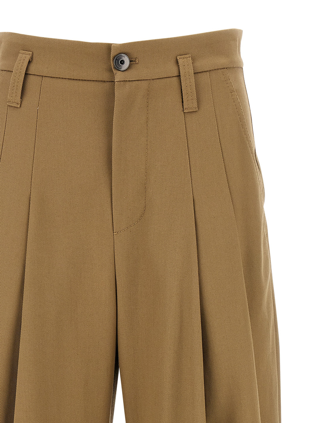 Brunello Cucinelli Pleat Pants - Beige | b92ad393d9369005d68dbf3abab21da352025ab5