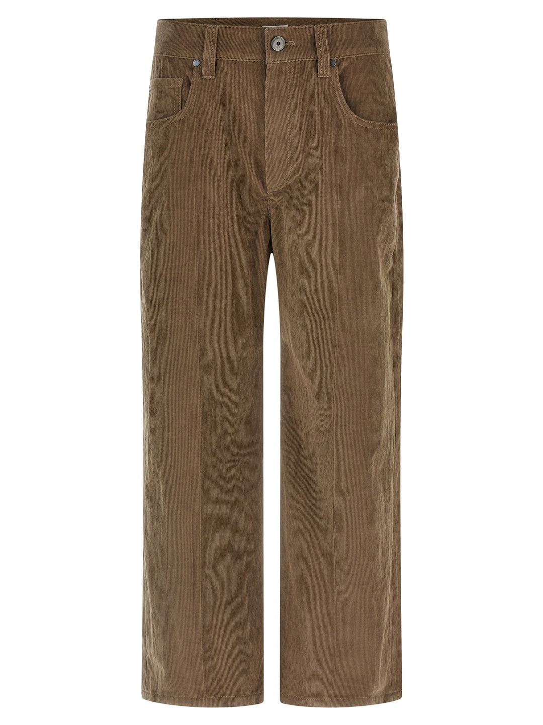 Brunello Cucinelli Corduroy Pants - Beige | ad32fbc7f8c05b370f77c9af305a2534ad671069