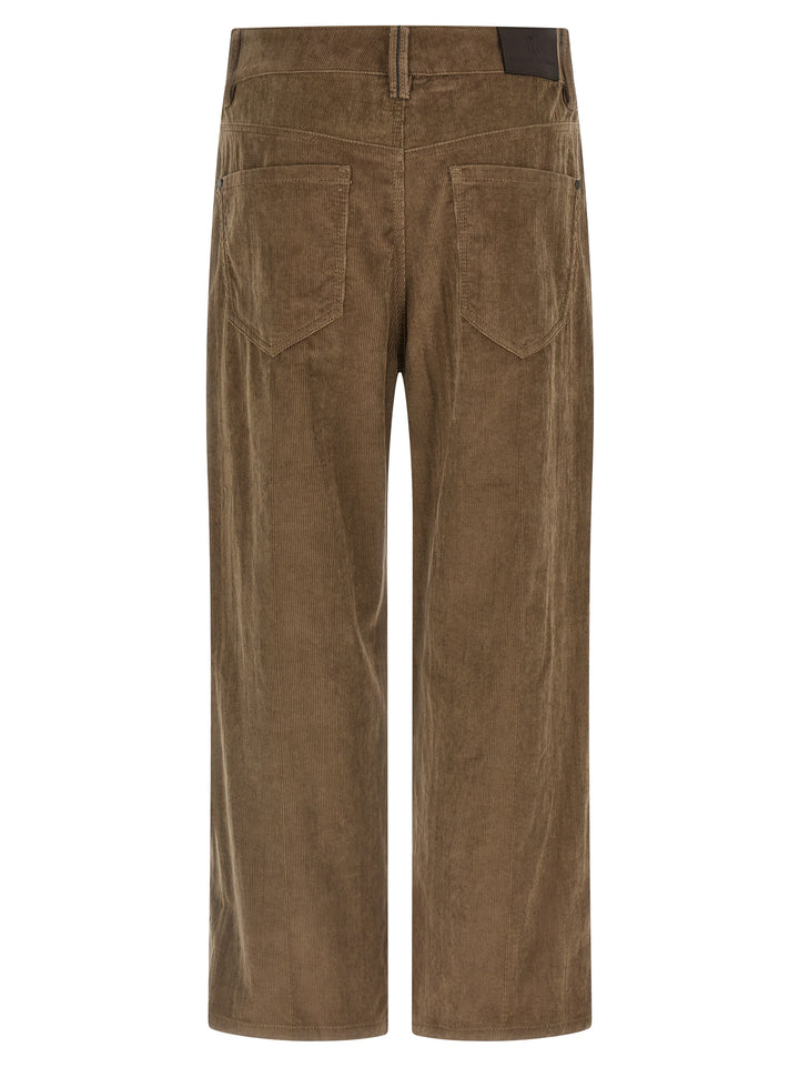 Brunello Cucinelli Corduroy Pants - Beige | 31f31ad5ecdf5c9e7fb8071affef3a2439edbd19