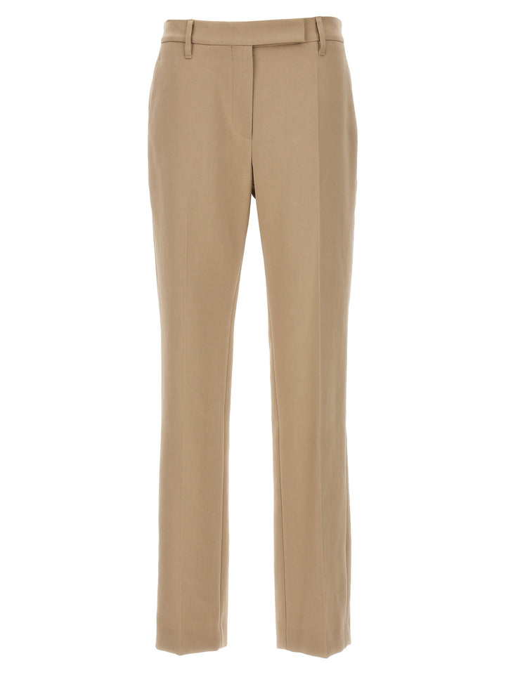 Brunello Cucinelli Cigarette Pants - Beige | cac28c4f34543d82f2988f6441b46191bab9f462